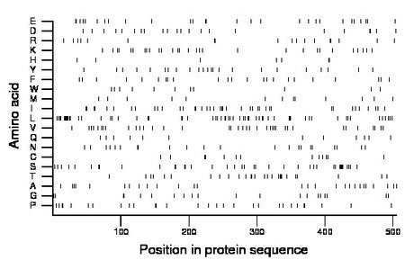 amino acid map