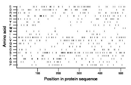 amino acid map