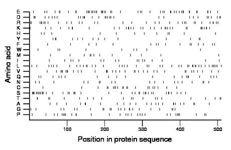 amino acid map