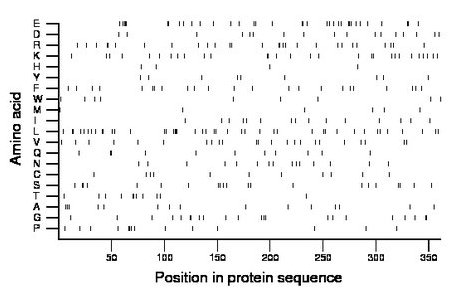 amino acid map