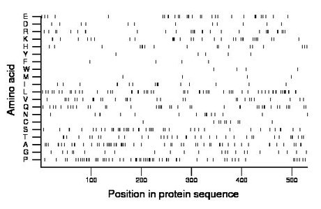 amino acid map