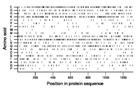 amino acid map