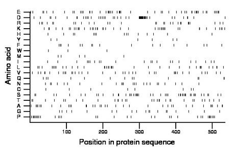 amino acid map