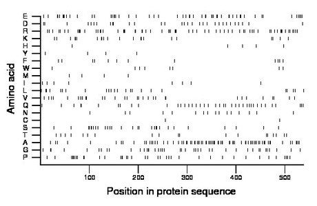 amino acid map