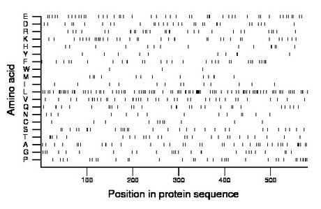 amino acid map