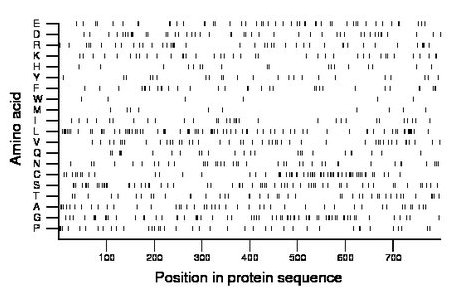 amino acid map