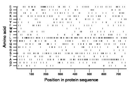 amino acid map