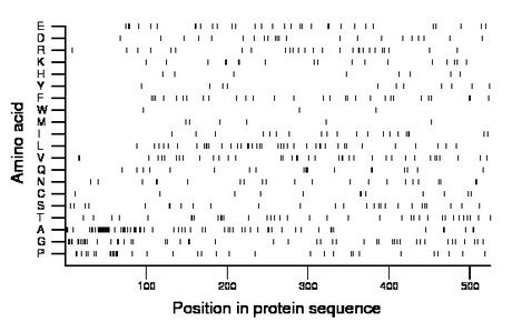 amino acid map