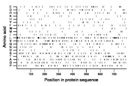 amino acid map