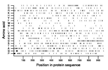 amino acid map