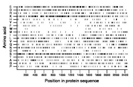 amino acid map