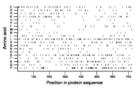 amino acid map