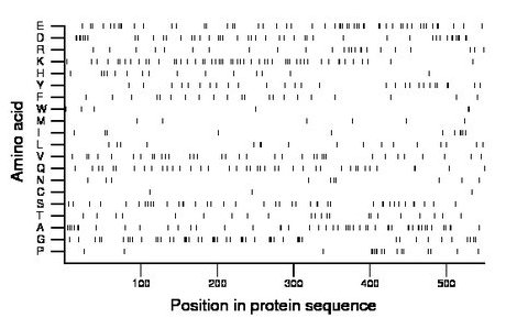 amino acid map