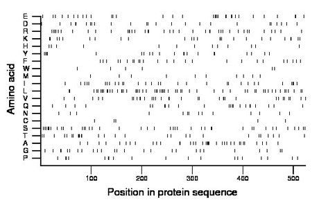 amino acid map