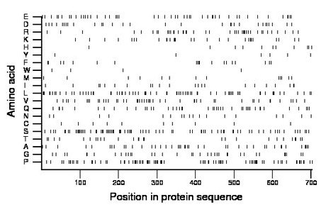 amino acid map