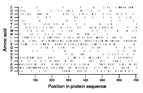 amino acid map