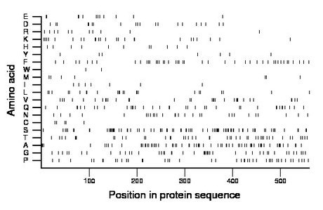 amino acid map