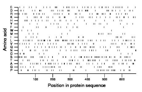 amino acid map