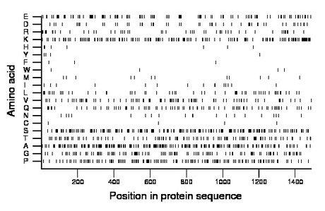 amino acid map