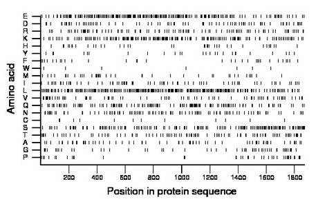 amino acid map