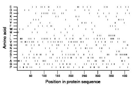 amino acid map