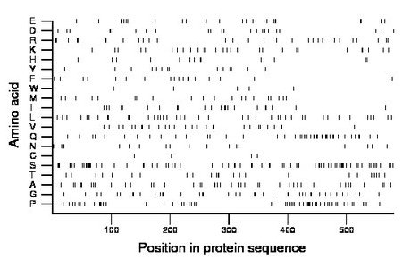 amino acid map