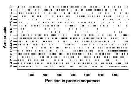 amino acid map