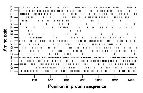 amino acid map