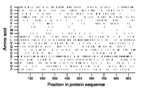 amino acid map