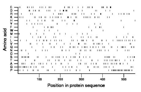 amino acid map