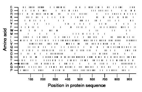 amino acid map