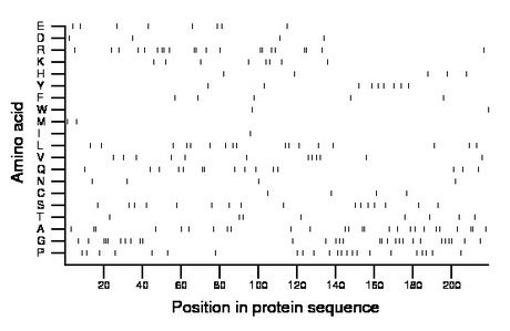 amino acid map