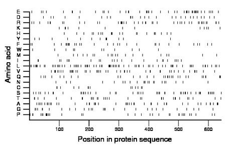 amino acid map