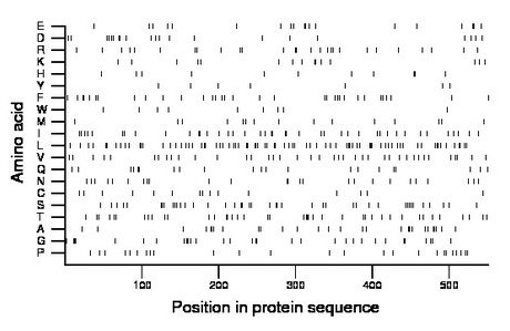 amino acid map