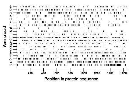 amino acid map