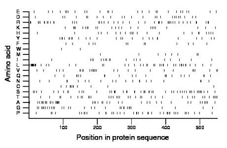 amino acid map