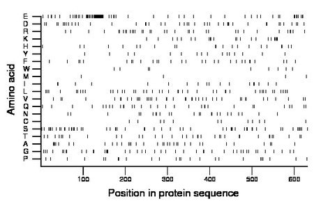 amino acid map