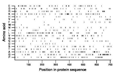 amino acid map