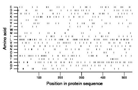 amino acid map