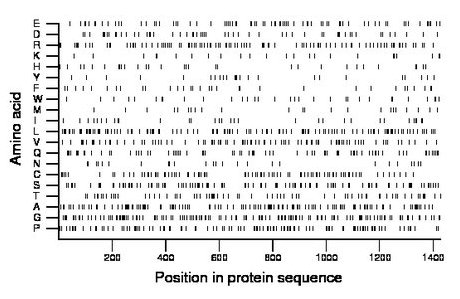 amino acid map