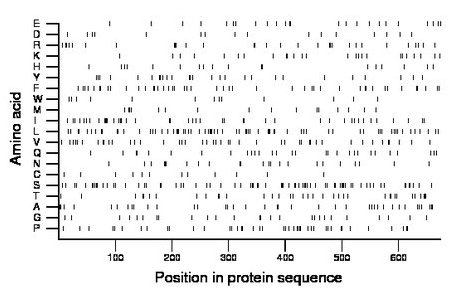 amino acid map