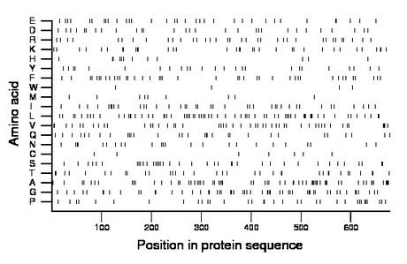 amino acid map