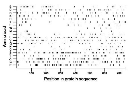 amino acid map