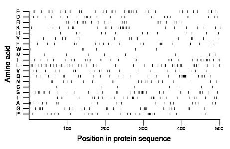 amino acid map