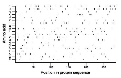 amino acid map