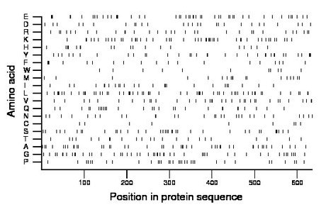 amino acid map