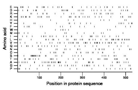 amino acid map