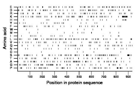 amino acid map