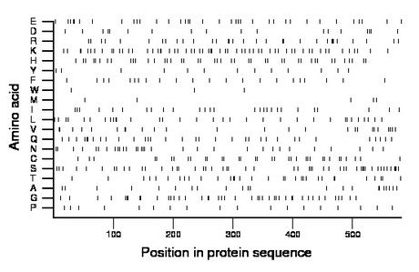 amino acid map