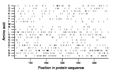 amino acid map